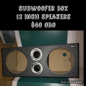 PowerBass Subwoofer Box